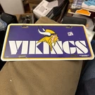 Minnesota Vikings License Plate Rico Industries Brand New. Fixed Price $9.00.