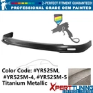 Fits 98-01 Acura Integra Mugen Style Front Bumper Lip Spoiler Pp Painted #YR525M. Fixed Price $234.98.