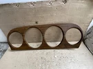 1969 Mustang Mach Grande Boss Shelby Orig Deluxe Wood Grain Gauge Panel Bezel. Fixed Price $265.00.