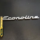Vintage Ford Econoline Emblem Script Chrome Oem C4UB-8920978-B 1964-67 Van. Fixed Price $17.00.