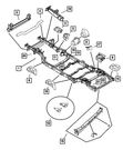 Genuine Mopar A-pillar Bracket Left 68026087AA. Fixed Price $214.20.