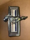 1969 Ford Mustang Grille Emblem Corral Pony Assy C9ZB-8B369-B Plate C9ZB-8A185-A. Fixed Price $25.00.