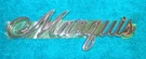 1969 1970 Mercury Nos 'marquis' Trunk Luggage Door Emblem Name Plate. Fixed Price $99.00.