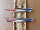Nos Oem Ford 1965 Galaxie 500 Roof Base Ornaments Emblems Trim Pair. Fixed Price $79.00.