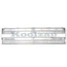 For 85-88 Chevy C/k/r/v Truck Quad Headlight Type Front Grille Assembly Silver. Fixed Price $105.95.