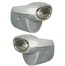 1957 Chevrolet 150 210 Belair Nomad Bumper Corner Rear End Pair Chrome Dii 4062. Fixed Price $410.95.