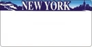 Design It Yourself Custom New York Plate #2 - NY2. Fixed Price $22.99.