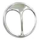 Empi Chrome Cat-eyes Headlight Cover For Inch Lights Pair 6457. Fixed Price $18.56.
