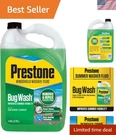 Bug Windshield Washer Fluid, 1 Gallon. Fixed Price $30.06.
