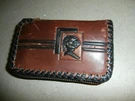 Vintage Packard ? Automobile Knight Logo Leather Wallet Key Holder. Fixed Price $19.99.