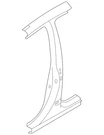 Genuine Subaru Center Pillar 51429AN03A9P. Fixed Price $424.04.