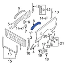 For Dodge Ram 1500 09-10 Rear Left Outer Wheel Housing Side Panel. Fixed Price $295.80.