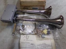Kit, Dual Chrome Horns, 1966/79 Ford Trucks, W/air Brakes, Nos. Fixed Price $399.00.