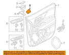 Chrysler Oem 19-23 Renegade Front Door Interior Trim-access Cover 5VZ31LTUAA. Fixed Price $27.49.
