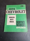 Original 1974 Chevrolet Medium Duty Truck Service Manual Supplement St 331-74. Fixed Price $12.00.