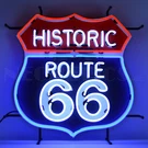 Historic Route 66 Drive Diner Neon Sign Dads Garage Lamp Light Muscle Cars. Fixed Price $459.99.