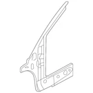 Genuine Ford Body A-pillar Reinforcement YS4Z-61025A01-AA. Fixed Price $187.47.