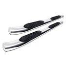 For Nissan Titan 23-24 5" Cab Length Polished Oval Curved Step Bars. Fixed Price $469.99.