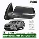 Side Mirror For 2022-2024 Chevy Traverse W/turn Signal & Blind Spot Left 8 Pins. Fixed Price $174.99.