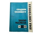 1982 Chevy Citation Celebrity Shop Manual Oem Gm Repair Guide ST-365-82. Fixed Price $24.95.