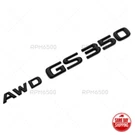 For Lexus Rear Trunk Awd Gs 350 Letter Logo Badge Car Emblem F-sport Gloss Black. Fixed Price $34.99.