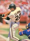 Sports Illustrated Will Clark San Francisco Giants 1989 Preserved Magazine Print. Fixed Price $9.95.