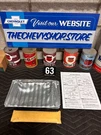 1963 Nos Silver Chevrolet Gm Liter Bag W/harwdare. Fixed Price $2499.99.