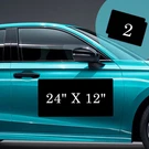 Black Blank Car Magnets With 40 Mils, Pack 24 X 12 Door Magnet, Rounded. Fixed Price $28.26.