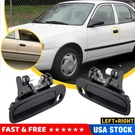 Outside Black Front Left+right Outer Door Handle For 98-02 Toyota Corolla. Fixed Price $21.84.