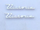 1955 1956 Ford Victoria Chrome Door Emblem New*. Fixed Price $74.95.