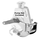 Stuff Power Steering Pump Bracket 6504A; Short Chrome Steel For 55-73 Sbc. Fixed Price $158.24.