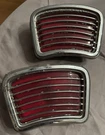 1966 Pontiac Tempest Lemans Chrome Tail Light Assembly W/brackets Pair. Fixed Price $72.22.