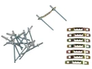 Brackets Set For Mercedes W113 Hardtop Rear Window. Fixed Price $39.90.