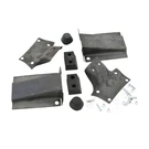 1930 1931 Ford Model Rumble Lid Stop Brackets And Bumpers A-41485-BS. Fixed Price $26.44.