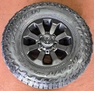 4 New Oem Spec 17" Black Dodge 2500 3500 Power Wagon Laramie Wheels Tires. Fixed Price $3195.00.