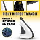 New Driver Side Rh 86190S1100 Fit 19-2023 Hyundai Santa Fender-trim Molding. Fixed Price $20.69.