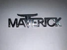 1973 Ford Maverick Chrome Script Emblem P/n's D3DB-6250401-AA Original. Fixed Price $29.99.