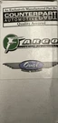 Counterpart Chevrolet Gas Cap Non Locking Vented. Fixed Price $40.32.