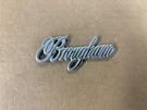 Nos Oem Cadillac Rwd Brougham Name Plate Emblem 1985 - 1990 Chrome & Silver. Fixed Price $49.99.