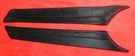 1967 1968 Mustang Coupe Fastback Shelby Orig Black Windshield Pillar Post Pads. Fixed Price $119.00.
