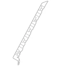 Genuine Ford Uniside Bracket LB5Z*78025A01*A. Fixed Price $60.80.