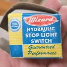 Wizard Hydraulic Stop Light Switch L2738 Nos Vintage Western Auto Brake Part. Fixed Price $10.00.