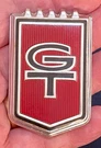 Original 1965 1966 Ford Mustang Gt Fender Emblem Aluminum C5ZB-16098 Nice!. Fixed Price $19.99.