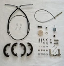 67-82 Corvette Emergency Parking Brakes Kit Complete Cables Shoes Deluxe. Fixed Price $178.11.