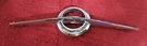 1950S 1956 Pontiac Trunk Ornament Emblem 521306 521307 Trim Molding Coupe Sedan. Fixed Price $74.95.