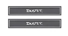 Interior Door Panel Emblem Set For 1970-1972 Plymouth Duster Models. Fixed Price $83.59.