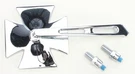 Emgo Mirror Maltese Side View Cross Chrome Right Universal 20-34863A. Fixed Price $47.99.