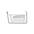 C7ZZ-6520530-1A Scott Drake Door Weatherstrip. Fixed Price $35.30.