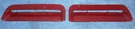 1967 1968 Mustang Fastback Gta Conv Orig Hood Lh+rh Turn Signal Insert Bezels. Fixed Price $119.00.
