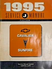 1995 Chevrolet Cavalier Sunbird Factory Shop Service Manual Update GMP/95-J-. Fixed Price $17.99.
